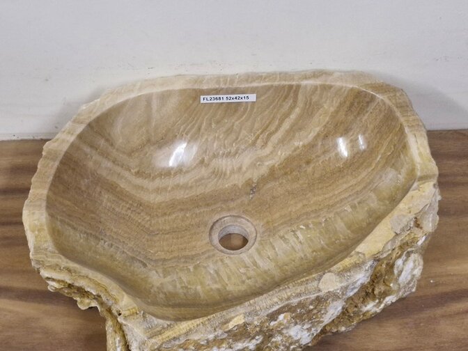 Onyx waskom - 52x42x15cm - FL23681