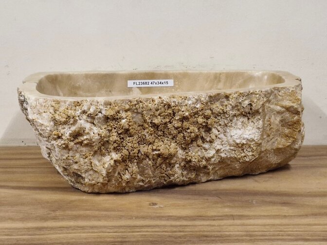 Onyx waskom - 47x34x15cm - FL23682