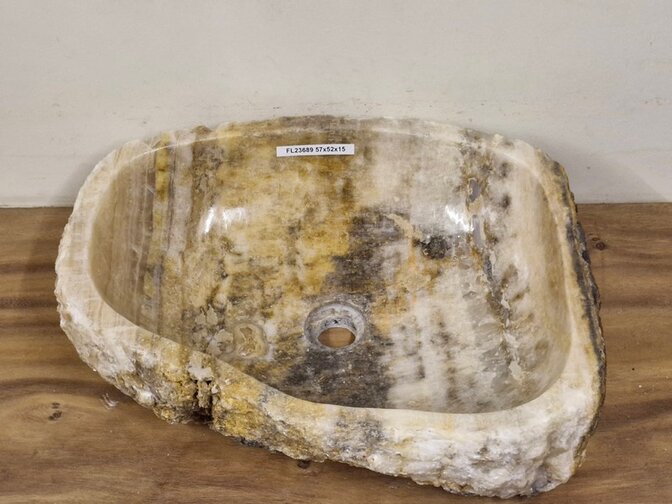 Onyx waskom - 57x52x15cm - FL23689