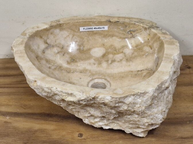 Onyx waskom - 46x40x15cm - FL23692