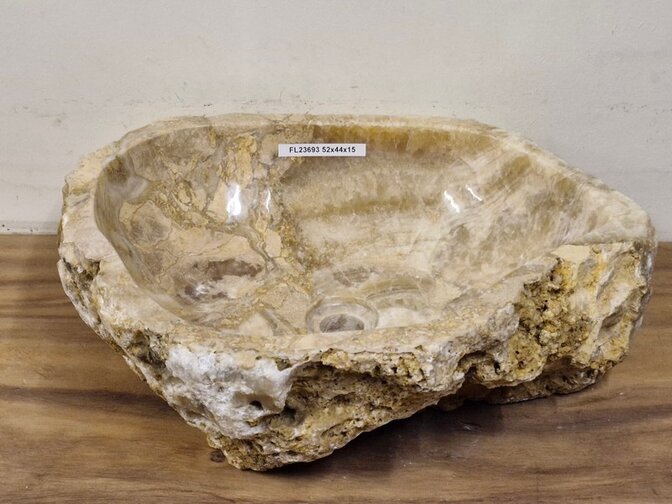 Onyx waskom - 52x44x15cm - FL23693