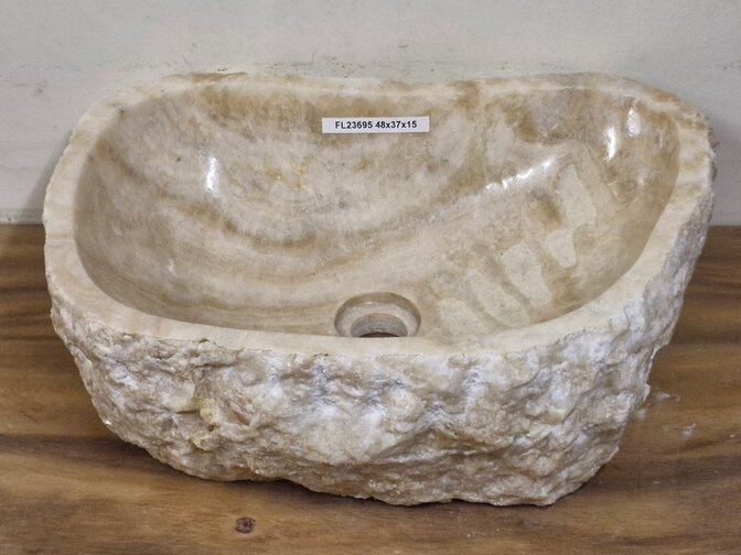 Onyx waskom - 48x37x15cm - FL23695