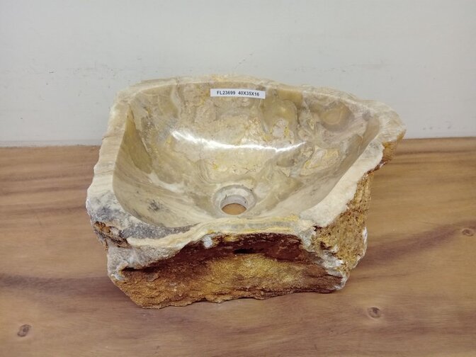 Onyx waskom - 40x35x15cm - FL23699