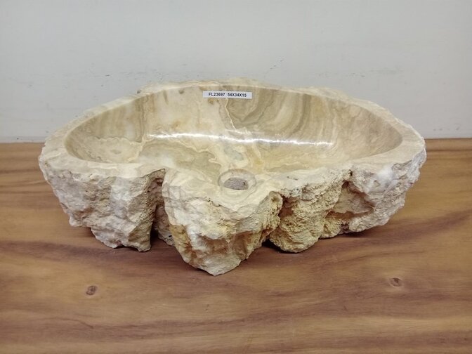 Onyx waskom - 54x34x15cm - FL23697