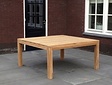 Teak tuintafel Napoli 160cm vierkant