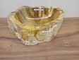 Waskom van versteend hout - 48x32x15cm - FL23703
