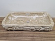 Onyx wasbak Rechthoek - 82x42x15cm