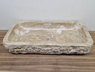 Onyx wasbak Rechthoek - 82x42x15cm