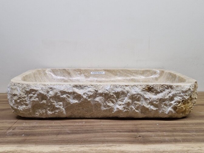 Onyx wasbak Rechthoek - 82x42x17cm