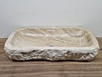 Onyx wasbak Rechthoek - 83x42x15cm