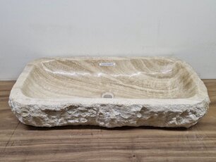 Onyx wasbak Rechthoek - 83x42x15cm