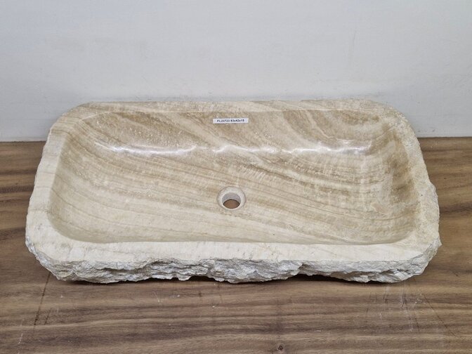 Onyx wasbak Rechthoek - 83x42x15cm