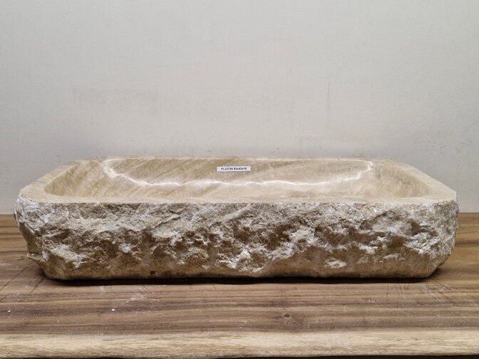 Onyx wasbak Rechthoek - 82x43x15cm - FL23725