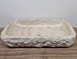 Onyx wasbak Rechthoek - 82x43x15cm - FL23725