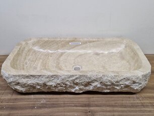 Onyx wasbak Rechthoek - 82x43x15cm - FL23725
