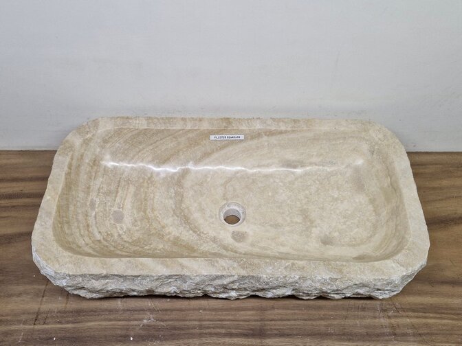 Onyx wasbak Rechthoek - 82x43x15cm - FL23725