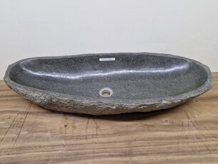 Wasbak natuursteen - 94x40x15cm - FL23726