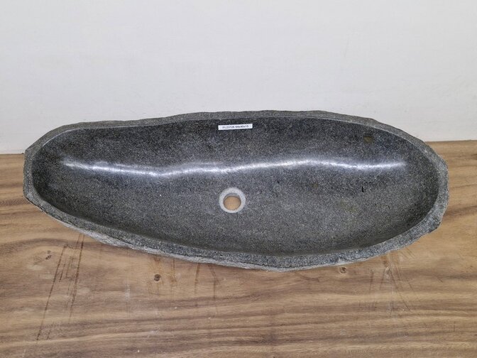 Wasbak natuursteen - 94x40x15cm - FL23726