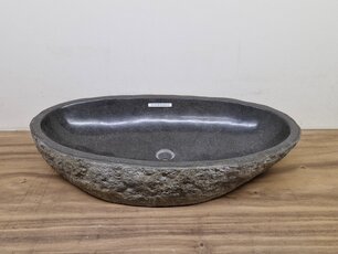 Wasbak natuursteen - 81x43x15cm - FL23728