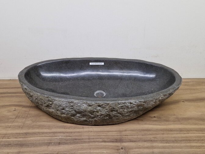 Wasbak natuursteen - 81x43x15cm - FL23728