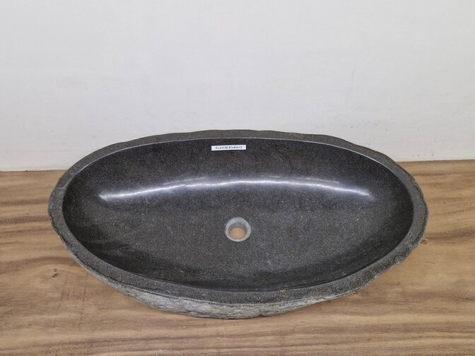 Wasbak natuursteen - 81x43x15cm - FL23728