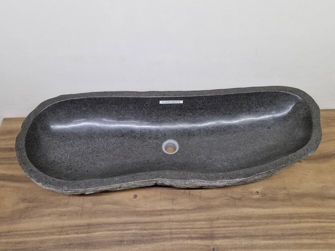 Wasbak natuursteen - 104x37x15cm - FL23729