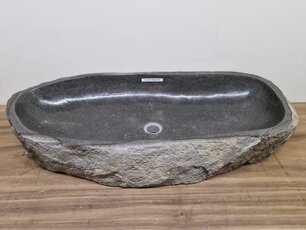 Wasbak natuursteen - 98x44x15cm - FL23730