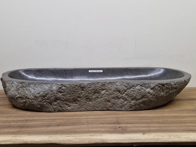 Wasbak natuursteen - 104x39x15cm - FL23732