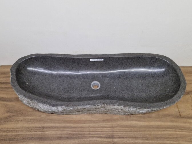 Wasbak natuursteen - 104x39x15cm - FL23732