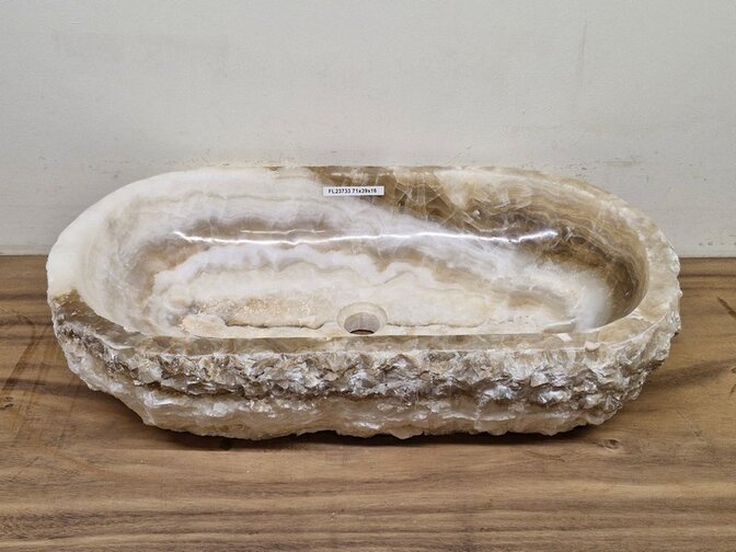 Onyx waskom - Ovaal - 71x39x16cm - FL23733