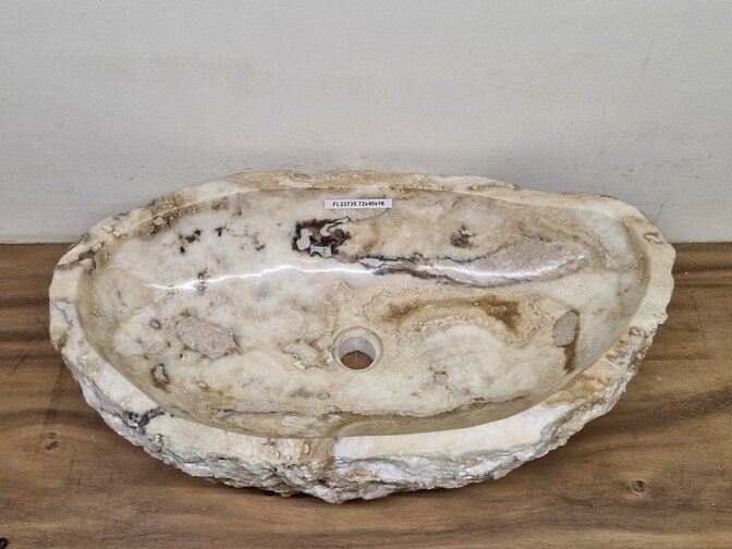 Onyx waskom - Ovaal - 72x40x16cm - FL23735