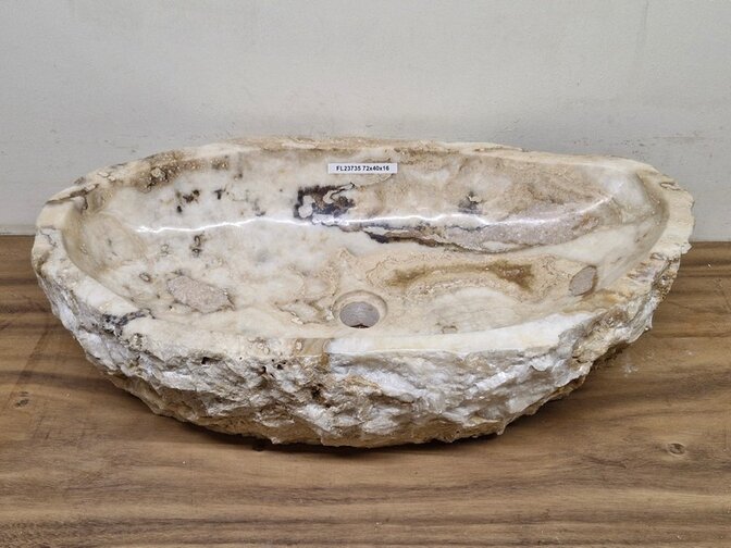 Onyx waskom - Ovaal - 72x40x16cm - FL23735