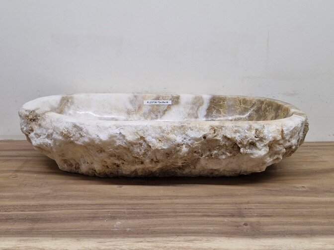 Onyx waskom - Ovaal - 72x39x16cm - FL23736
