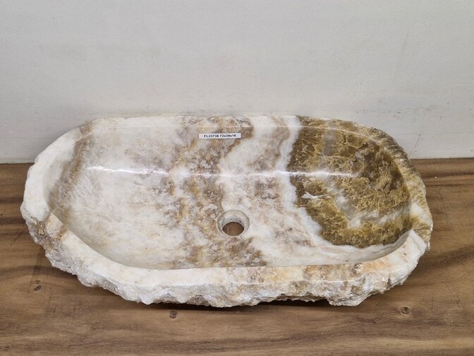 Onyx waskom - Ovaal - 72x39x16cm - FL23736