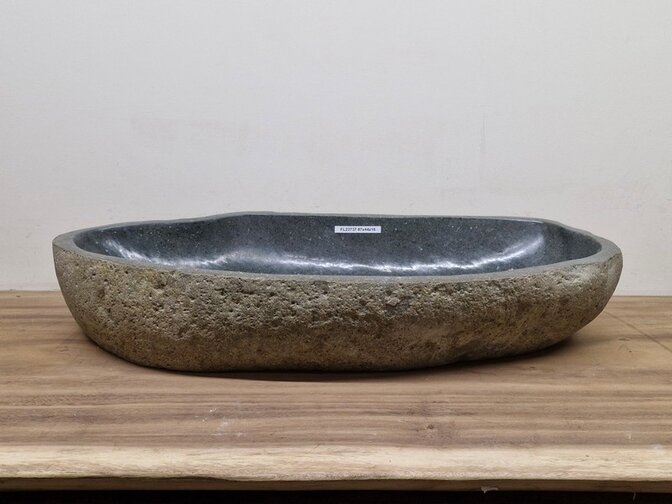 Wasbak natuursteen - 87x44x15cm - FL23737