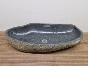 Wasbak natuursteen - 87x44x15cm - FL23737