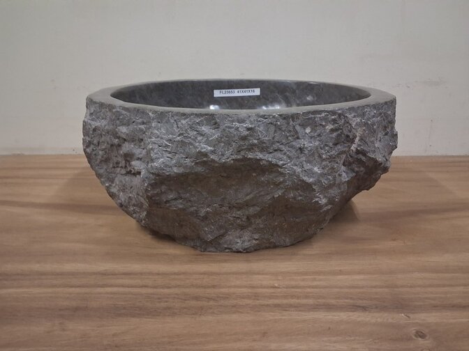 Waskom Marmer - Rond - 41x41x15cm - FL23653