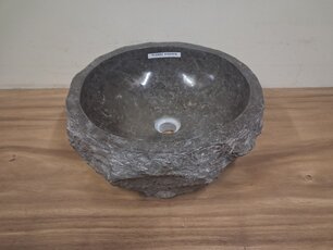 Waskom Marmer - Rond - 41x41x15cm - FL23653