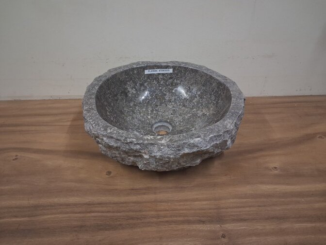 Waskom Marmer - Rond - 41x41x15cm - FL23654