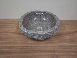 Waskom Marmer - Rond - 41x41x15cm - FL23658