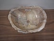 Onyx waskom - naturel - 58x38x15cm - FL23650