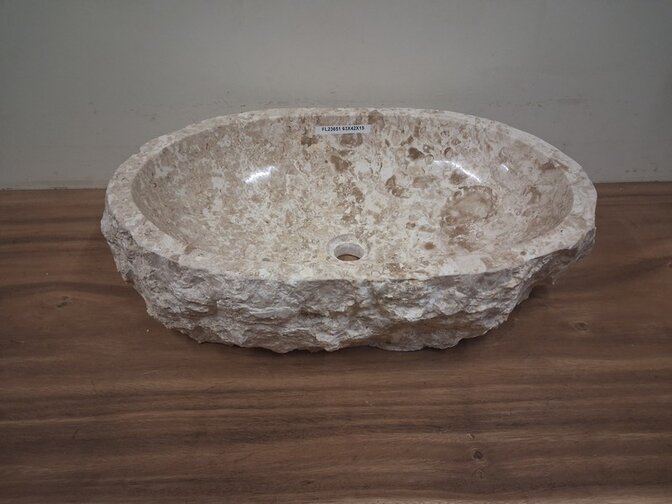 Onyx waskom - Ovaal - 63x42x15cm - FL23651