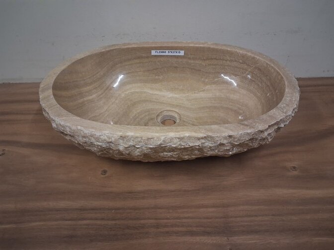 Onyx waskom - Ovaal - 57x37x15cm - FL23660