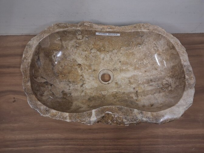 Onyx waskom - Ovaal - 58x37x15cm - FL23662