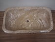 Onyx wasbak Rechthoek - 73x40x15cm - FL23663