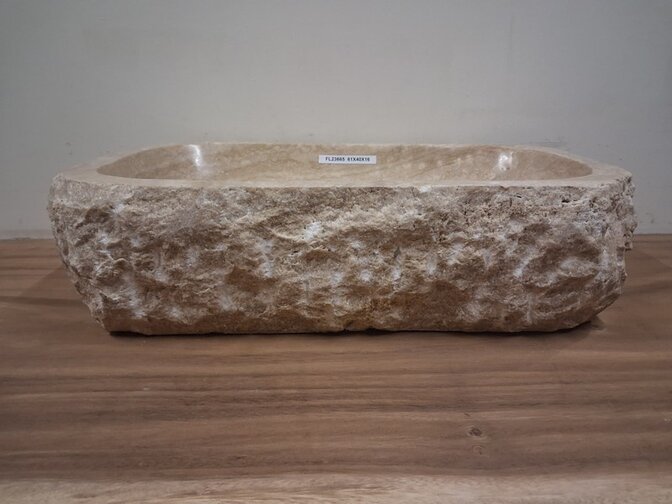 Onyx waskom - Rechthoek - 61x40x15cm - FL23665