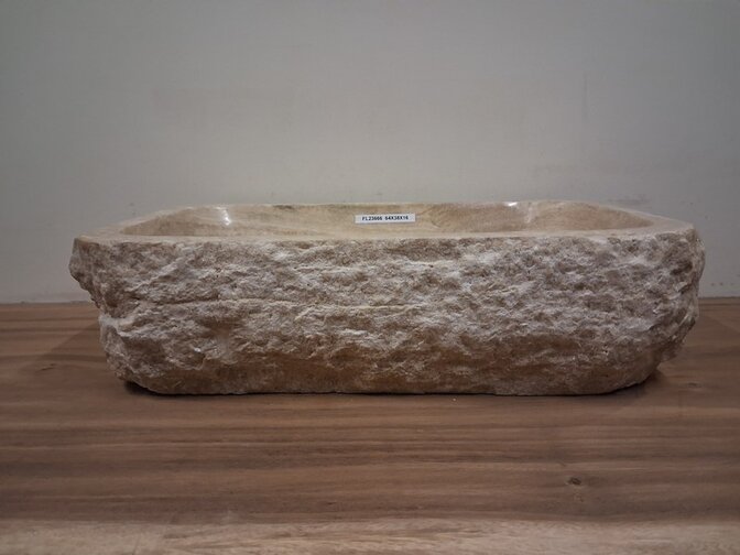 Onyx wasbak Rechthoek - 64x38x15cm - FL23666
