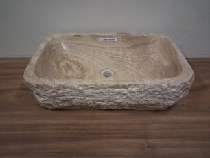 Onyx wasbak Rechthoek - 64x38x15cm - FL23666