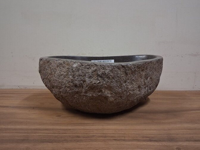 Waskom Natuursteen - 40x35x15cm - FL23640