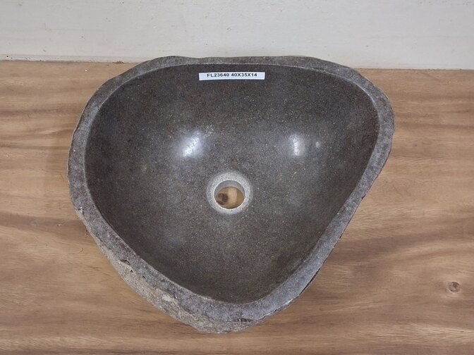 Waskom Natuursteen - 40x35x15cm - FL23640